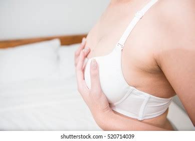 Woman Holding Her Breasts Stock Photo 506139547 Shutterstock