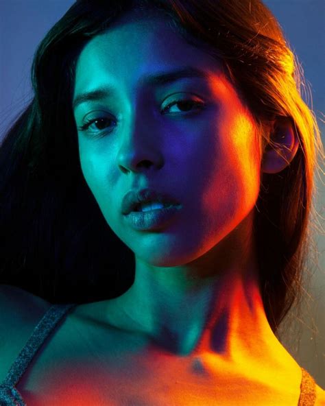 Pin By Jelizaveta On References Colorful Portrait Photography Neon