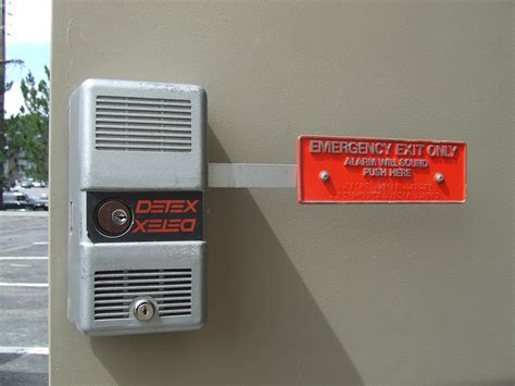 Detex Door Alarms And Commercial Quality Surface Mount Exit Alarm Can Be
