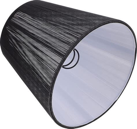 Minkissy Cloth Lamp Shade Barrel Fabric Lampshade Clip On Bulb Cover