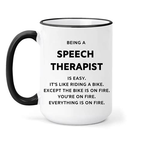 Funny Speech Therapist Coffee Mug Etsy