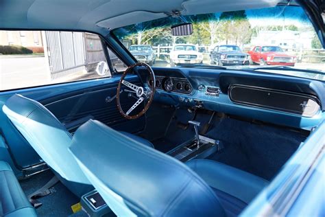 1966 Ford Mustang Coupe Auto Light Blue Muscle Car