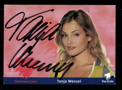 tanja wenzel verbotene liebe autogrammkarte original signiert bc 197681 eur 2 99 picclick fr