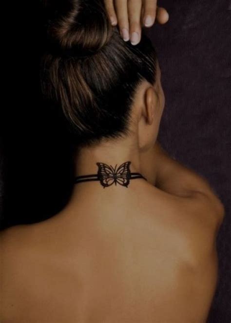 Best Pictures To Get Ideas For Female Neck Tattoos Design