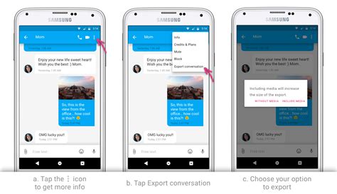 How Can I Export My Conversations Textme Apps Help Center