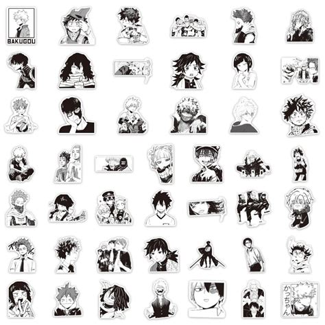 Share 87 Black And White Anime Stickers Latest Induhocakina