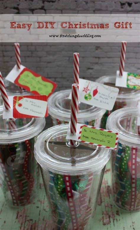 Memorable personalized gifts made by you. Easy DIY Christmas Gift Idea for Teachers, Friends + More ...