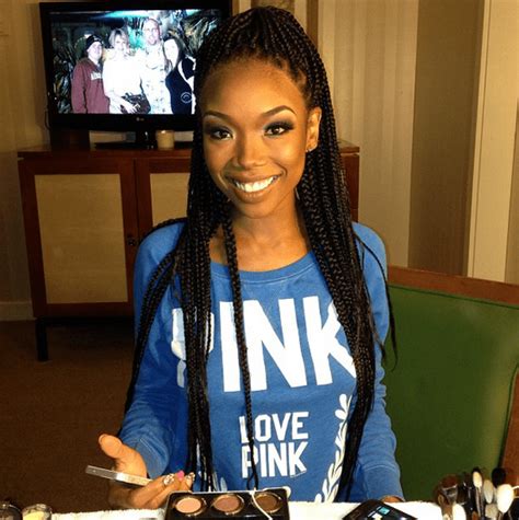 As we all know, braided hair ma → Celebrity Box Braids! Gorgeous Box Braids Styles in 2014!