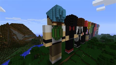 Giant Skins 18 Images Minecraft Map