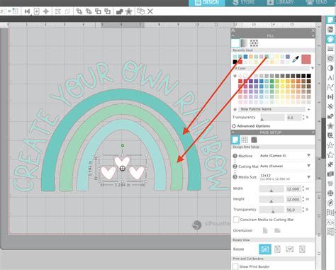 How To Fill A Traced Image In Silhouette Studio To Change The Colors