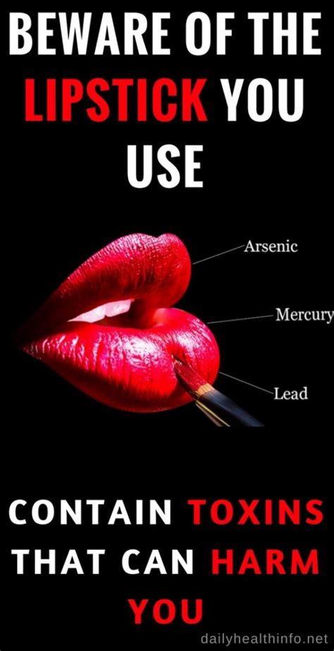 Side Effects Of Lipstick Every Woman Must Know Side Effects Lipstick Health Promotion