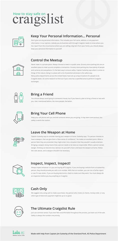 tips for staying safe when buying or selling on craigslist avoid scams and more using these