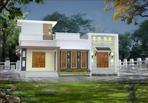 Sq Ft Bhk Modern Single Storey House And Free Plan Home Pictures