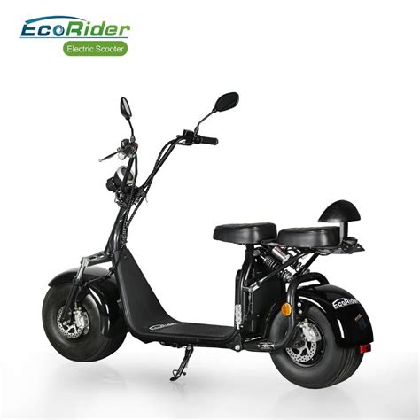 Adult E Street Legal Citycoco Wheel Electric Scooter With Double