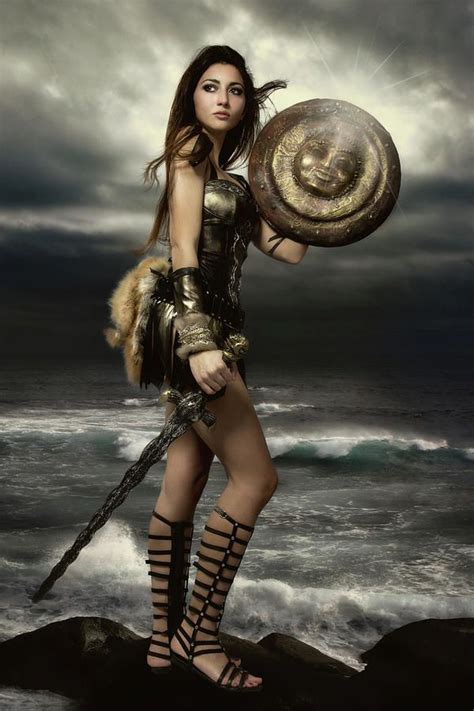 Roman Gladiator Photograph By Murgia Cinzia Warrior Woman Warrior