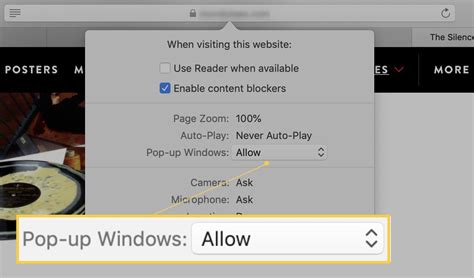 How To Allow Pop Ups On A Mac