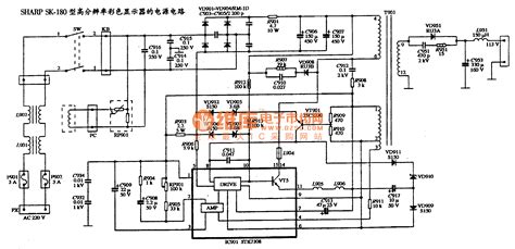 Electrical engineers and electricians follow predefined wiring color codes while wiring houses, commercial buildings and industrial panel boards. The power supply circuit diagram of SHARP K-160/170 type high resolution response color display ...