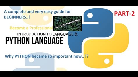 Python Introduction and complete easy tutorial for ...