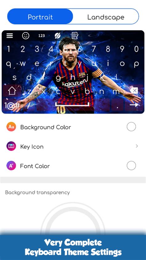 Lionel Messi Keyboard Led For Android 無料・ダウンロード