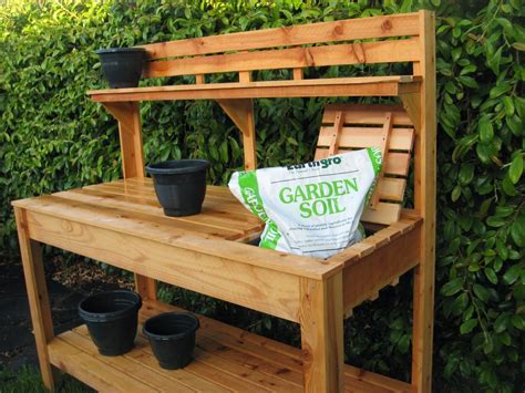 Outdoor Potting Bench Lowes Designs Bench Pinterest