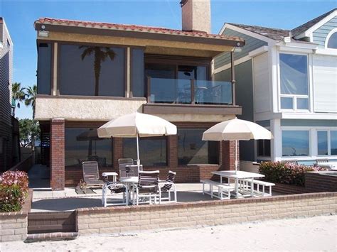 Beautiful Oceanfront Home On The Sand West Newport Beach Pride Of