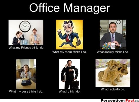 Office Manager What People Think I Do What I Really Do
