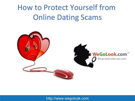 how to protect yourself from online dating scams