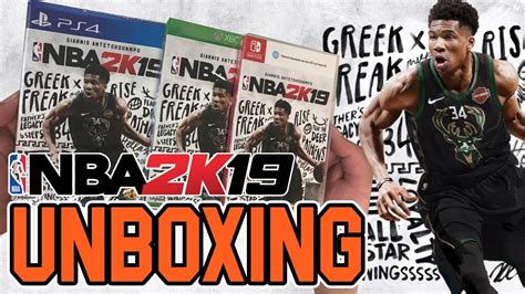 Nba 2k19 Ps4xbox Oneswitch Unboxing Youtube