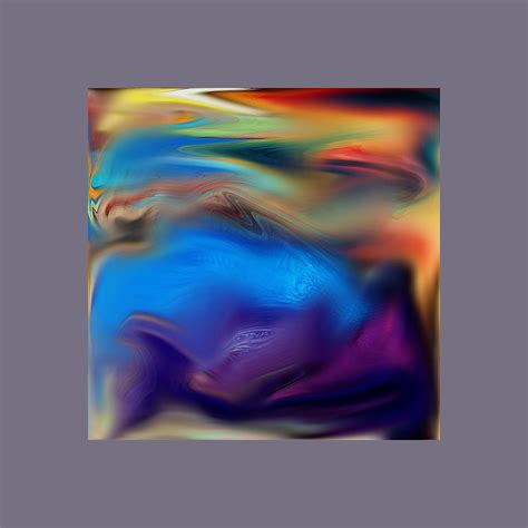 Liquid Melted Rainbow Digital Art By Timothy Rowland Fine Art America