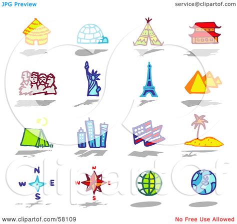 Tourist place clipart - Clipground