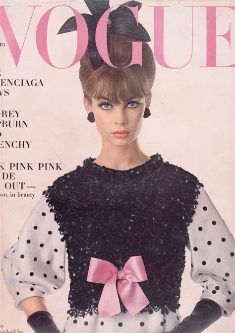 Vogue April 1963 Vintage Vogue Covers Vogue Covers Vogue Magazine