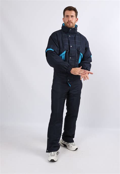 Vintage Ski Suit 90s Sergio Tacchini Uk M 38 40″ Chest H2v Jojo Ski