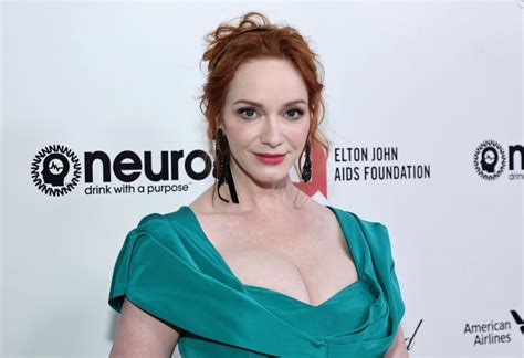 Christina Hendricks At Elton John Aids Foundation’s 31st Annual Academy Awards Viewing Party In