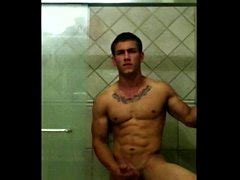 Youtuber Michael Hoffman Jerking Off In His Shower Flexing His Sexy Muscles Free Xxx Mobile