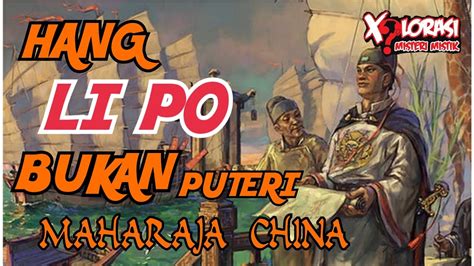 Perigi hang li poh), also known as king's well, is a historical water well situated in bukit cina (english: HANG LI PO BUKAN PUTERI MAHARAJA CHINA | MELAKA - YouTube
