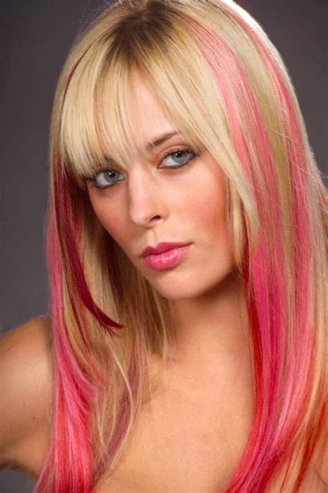 See how this pretty, romantic hue can upgrade your style for seasons to come. Blonde Hair with Red Highlights Ideas - 30 Examples ...