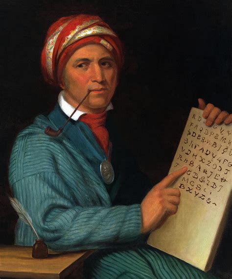 Sequoyah Painting By Charles Bird King Pixels