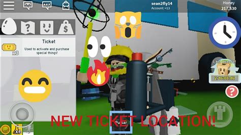 Many times developers of the game release these codes when the game achieves a milestone such as when it reaches a certain number of players. ROBLOX BEE SWARM SIMULATOR - 1 TICKET LOCATION FOUND ...