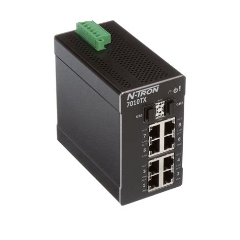 Red Lion Controls 7010tx Ethernet Switch Managed 10 Port 8 10