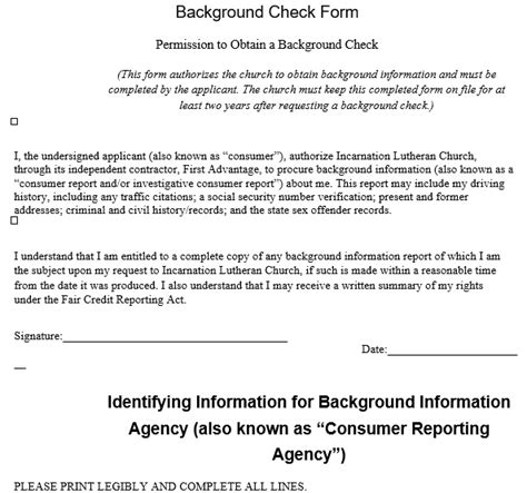 Top 54 Imagen Background Check Authorization Form Template Vn