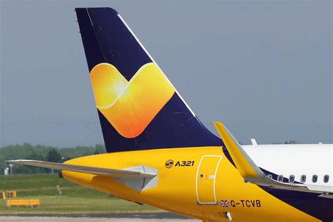 The pilot was forced to apply full thrust and go around for a second attempt, which turned out to be a picture perfect landing! G-TCVB THOMAS COOK AIRLINES AIRBUS A321-231 | MANCHESTER ...