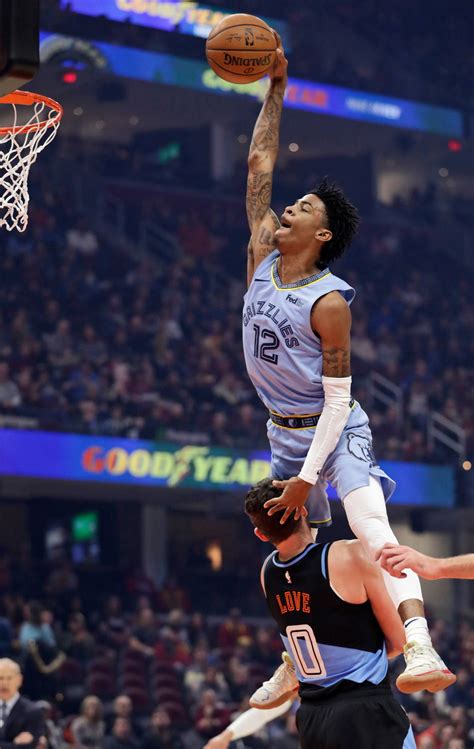 Basketball Memphis Grizzlies Rookie Ja Morant Almost Pulled Off The