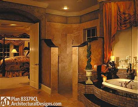 The accepted definition of a master suite is a large bedroom with a private if you are designing a home from scratch or planning a major remodel and want to include a master suite, you may be wondering where the best place is. Luxurious Master Bedroom Suite - 83379CL | 1st Floor ...