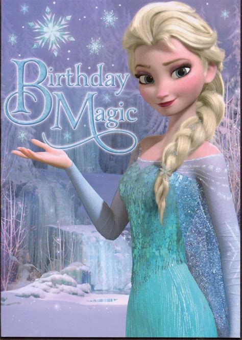 Elsa Birthday Card Thanos Birthday Card
