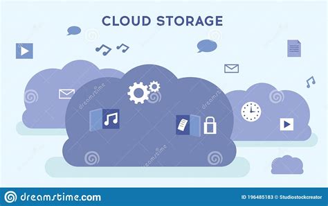 Cloud Storage Technology Cloud Computing Network Cloud Service