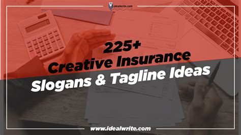 Catchy Insurance Slogans Taglines Ideas Idealwrite