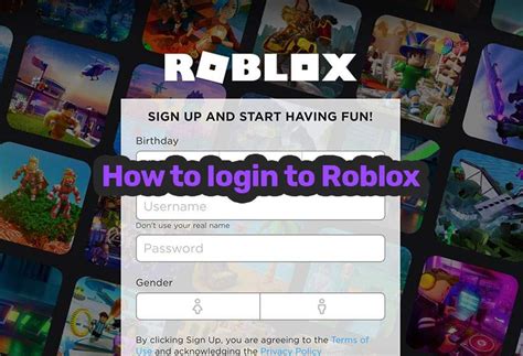 Roblox Sign Up And Sign In How To Create An Account And Install Roblox