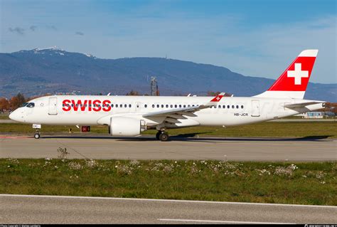 Hb Jcr Swiss Airbus A220 300 Bd 500 1a11 Photo By Matteo Lamberts