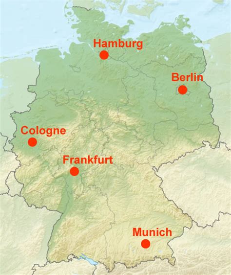 Largest German Cities Listed Germanglobe
