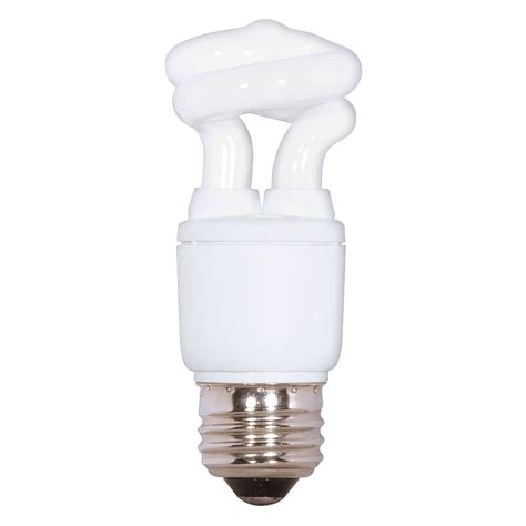 5 Watt Spiral Compact Fluorescent Light Bulb In Warm White S7261